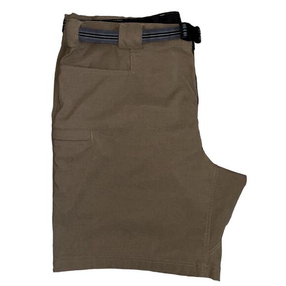 Duluth Trading Men's DuluthFlex Dry on the Fly 9" Shorts Size 2XL Belted Cargo - Picture 4 of 9